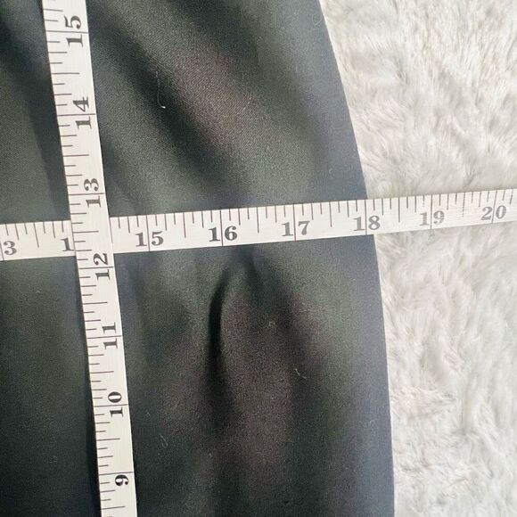 Black Halo Roxy Womens Black Knee Length Strapless Cut Out Sheath Dress Size 4 - Picture 12 of 12